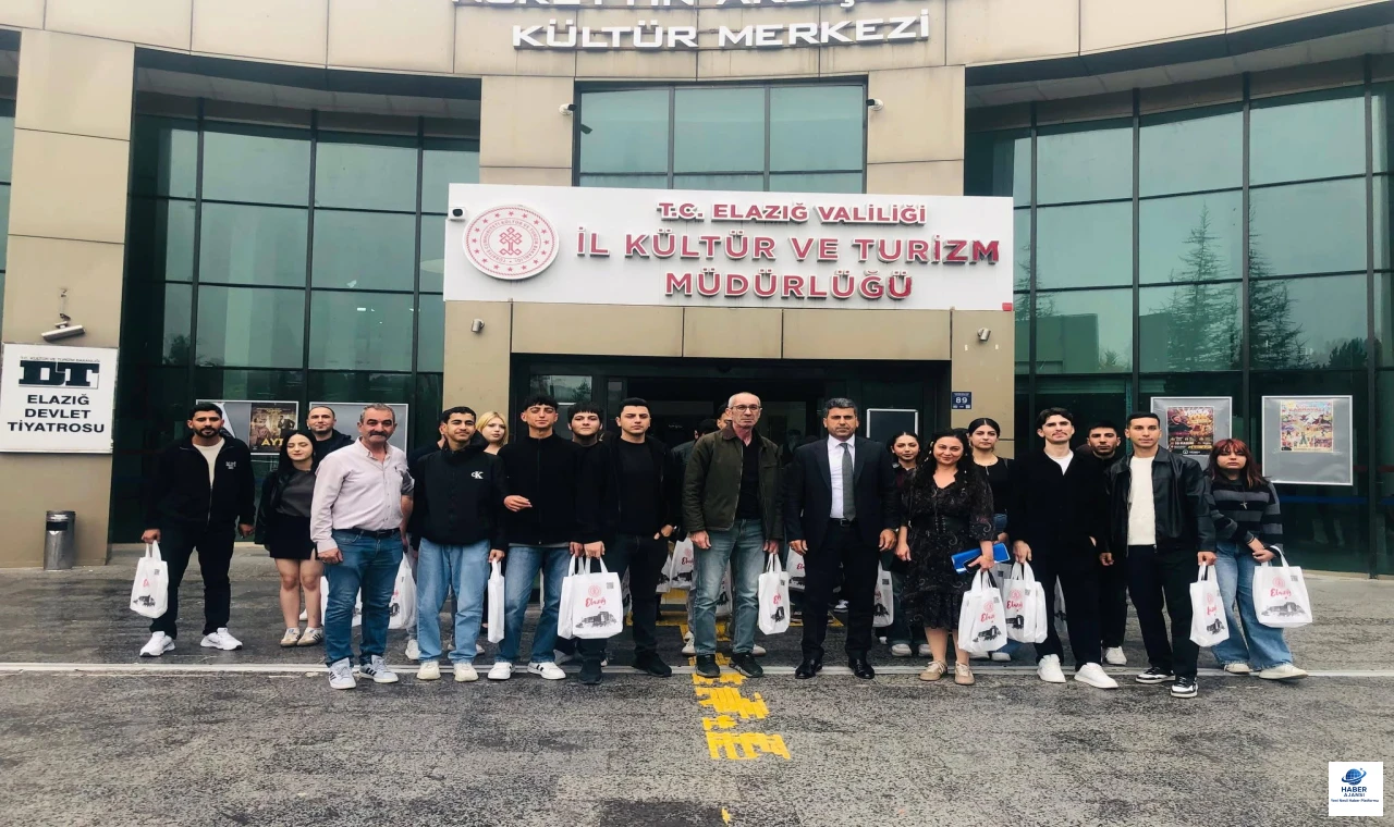 Turizm öğrencilerine Elazığ'ın turizm potansiyeli anlatıldı