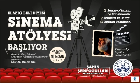 Elazığ Belediyesi’nden Gençlere Sinema Atölyesi