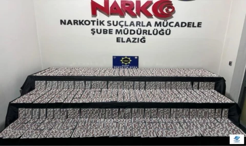 Elazığ’da Uyuşturucu Operasyonu: 6 Bin 395 Sentetik hap Ele Geçirildi, 1 şüpheli Tutuklandı