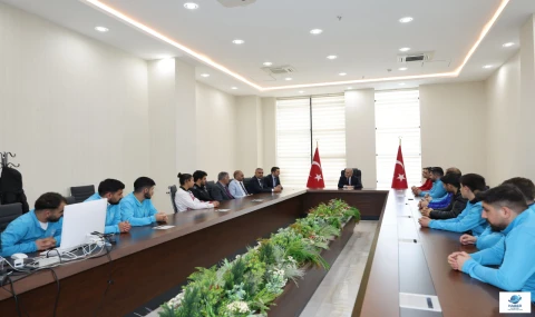 Elazığlı Sporculardan Vali'ye Ziyaret