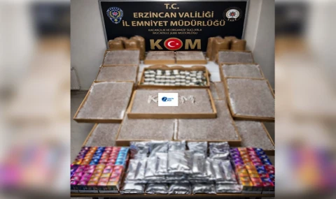 Erzincan'da Büyük Kaçakçılık Operasyonu: Binlerce Kaçak Ürün Ele Geçirildi