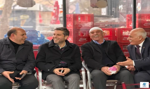 Milletvekili Nazırlı, Karakoçan'da Esnafla Buluştu