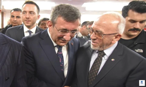 Elazığ Ticaret Borsası’ndan Cumhurbaşkanı Yardımcısı Cevdet Yılmaz’lı çalıştaya katılım