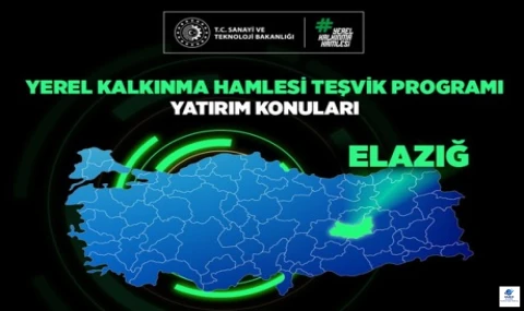 Fırat Kalkınma Ajansı'ndan Elazığ'a özel teşvik programı: 4 sektörde yatırım desteği