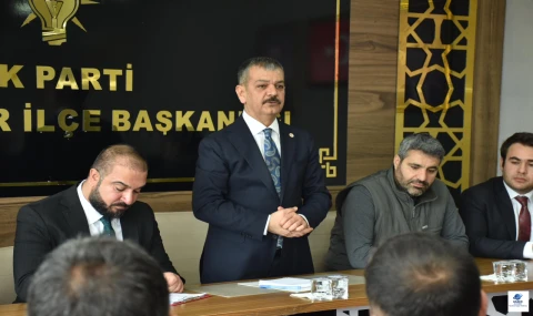 Milletvekili Erol Keleş, Kovancılar’da teşkilat ve vatandaşlarla buluştu