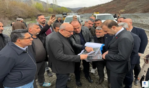 Palu Gökdere (Ardürek) Yolu İçin Heyelan Sonrası Saha İncelemesi