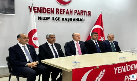 Yeniden Refah Partisi'nden Gaziantep'e çıkarma
