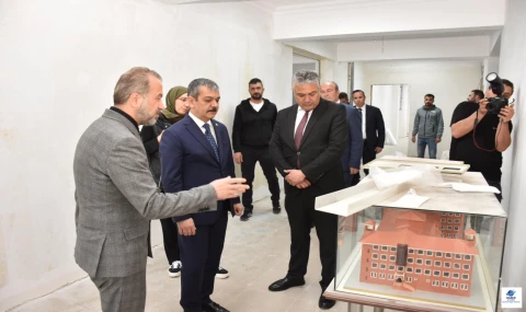 AK Partili Keleş'ten Eğitim Yatırımlarına Yerinde İnceleme