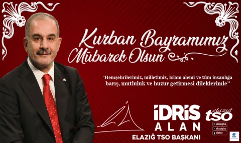 Başkan Alan: "Bayramlar, birliğimizi pekiştiren müstesna günlerdir"