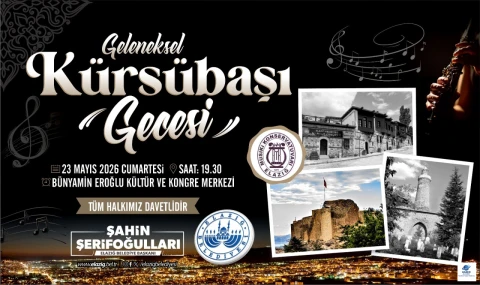 Elazığ’da Geleneksel Kürsübaşı Gecesi