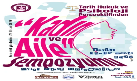 Elazığ’da “Tarih, Hukuk ve Psikoloji Perspektifinden” Sempozyum düzenleniyor