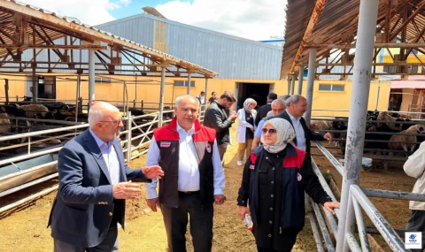 Kurban Bayramı Öncesi Hayvan Pazarı Yerinde Denetlendi