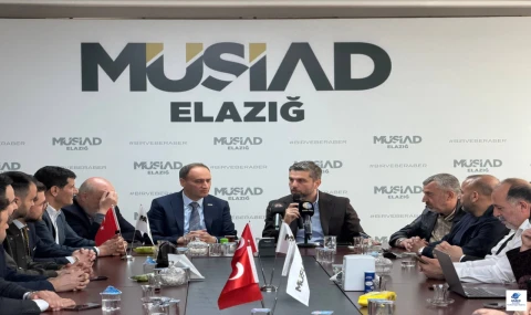 Milletvekili Nazırlı’dan MÜSİAD Elazığ Şubesi’ne Ziyaret