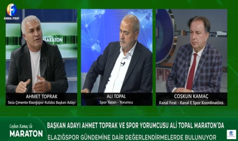 Ahmet Toprak: “Tek hedefimiz şampiyonluk, Elazığspor’u borçsuz teslim edeceğiz”