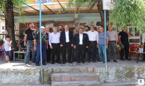 Başkan Alan'dan Alacakaya, Arıcak, Erimli ve Bükardi'ye yoğun ilgi gören ziyaret