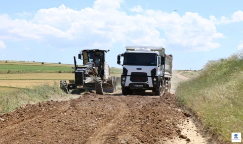 Dambüyük Köyü Yolunda Asfalt Öncesi Altyapı Çalışmaları Hız Kesmeden Devam Ediyor