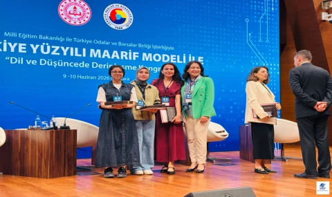 Elazığ Lisesi'nden Türkiye Yüzyılı Maarif Modeli Kongresi'nde Büyük Başarı
