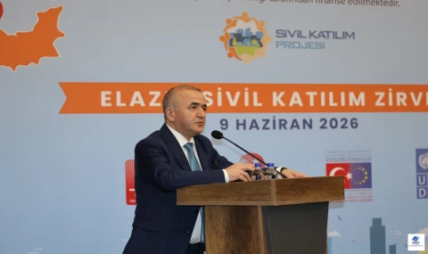 Elazığ Sivil Katılım Zirvesi’nde katılımcı demokrasi vurgusu: “Elazığ Anadolu’ya öncülük ediyor”