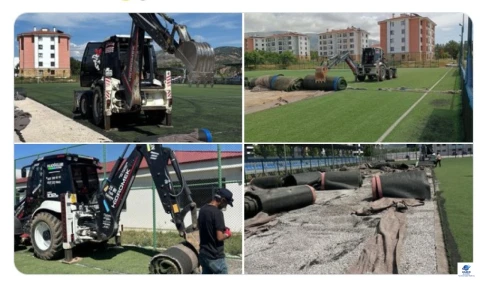 Elazığ'da Spor Sahaları Yenileniyor: 4 İlçede Çalışmalar Tamamlandı, 3 İlçede Sürüyor