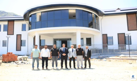 Hazarbaba’da Engelsiz Yaşam Merkezi Yükseliyor: Müdür Demirci Yerinde İnceledi