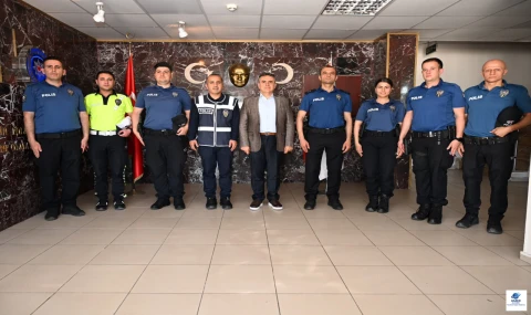 İl Emniyet Müdürü Aydın Karan'dan Alacakaya'ya Ziyaret