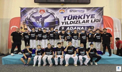 Türkiye Yıldızlar Karate Ligi'nde Elazığ'dan 34 Madalya!