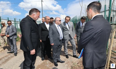 Vali Hatipoğlu, Kovancılar Hayvan Bakımevi ve Doğal Yaşam Alanı'nı Ziyaret Etti