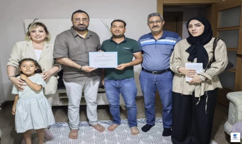 Yazıkonak ‘da Çocukların Karne Sevincini birlikte yaşadılar
