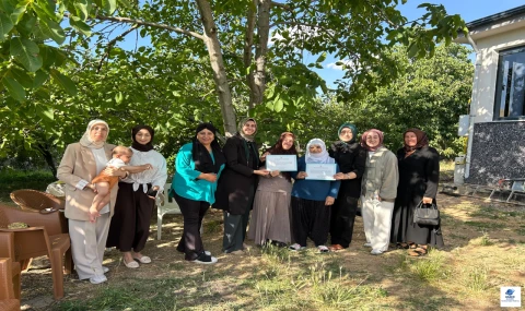 AK Parti Kadın Kolları’ndan Sarıcan’da Anlamlı Ziyaret