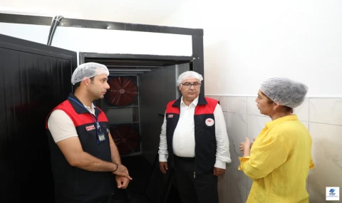 Elazığ Tarım Müdürlüğü’nden Sebze Meyve Kurutma Tesisine Ziyaret