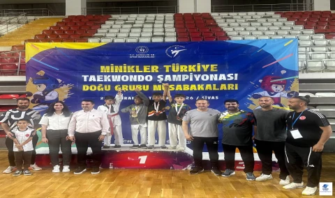 Elazığlı Minikler’den  Taekwondoda Büyük Başarı