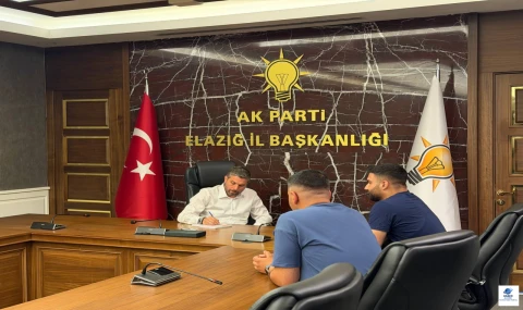 Milletvekili Nazırlı'dan AK Parti İl Başkanlığı'nda Sıcak Sohbet