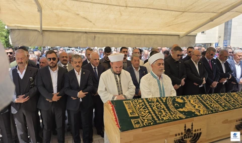 Milletvekili Semih Işıkver’in Babası Salih Işıkver Son Yolculuğuna Uğurlandı