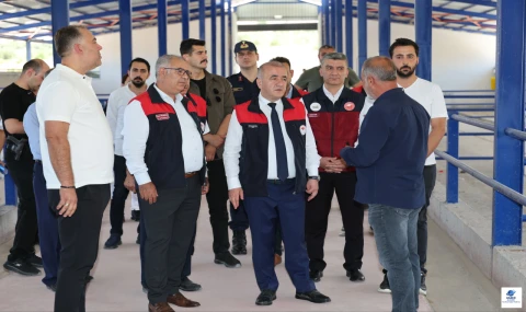 Vali Hatipoğlu, Besi OSB’de İncelemelerde Bulundu