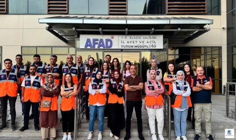 AFAD Elazığ’dan Destek Gönüllülerine Arama-Kurtarma Eğitimi
