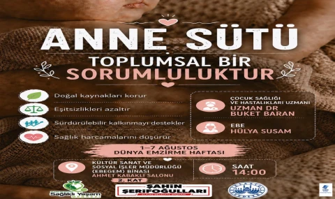 Elazığ Belediyesi'nden Dünya Emzirme Haftası'na Özel Anne Sütü Semineri