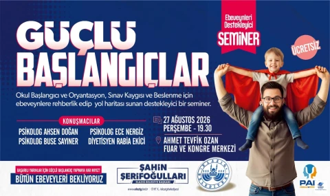 Elazığ Belediyesi'nden Velilere "Güçlü Başlangıçlar" Semineri