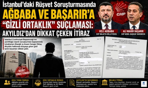 İstanbul’daki Rüşvet Soruşturmasında Ağbaba ve Başarır’a “Gizli Ortaklık” Suçlaması: Akyıldız’dan Dikkat Çeken İtiraz