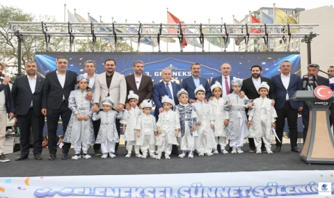 "Sünnet Şöleni'nde Çocuklar için Unutulmaz anlar yaşandı