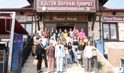 Elazığ Belediyesi Kadın Meclisi'nden Esentepe Mahallesi Kadınlarına Tanıtım Gezisi