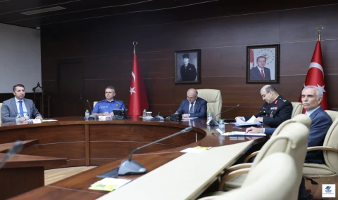 Elazığ Öğrenci Yurtlarında Güvenlik Toplantısı Yapıldı