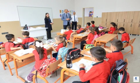 İl Millî Eğitim Müdürü Aziz Gün, Koruk İlk/Ortaokulunu Ziyaret Etti