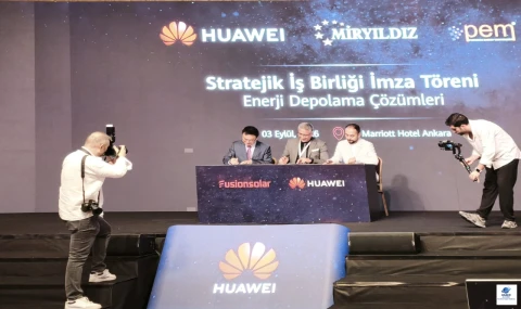 Miryıldız Holding'den Enerji Devrimi: Huawei ile 20 MWh'lık Depolama Anlaşması