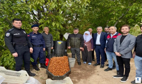 Baskil'de Ceviz Hasadı: Protokol Üreticilerle Buluştu