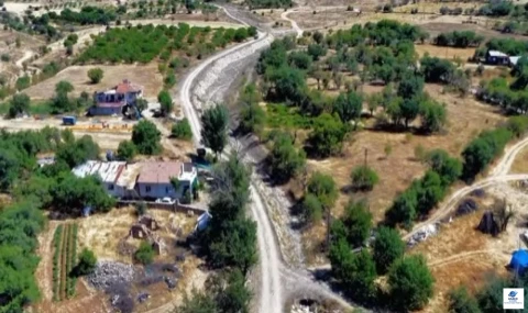 Baskil’de Taşkın Riskine Karşı Dere Islahı ve Sedde Çalışması yapıldı