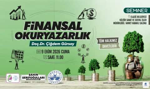 Elazığ Belediyesi'nden Finansal Okuryazarlık Semineri