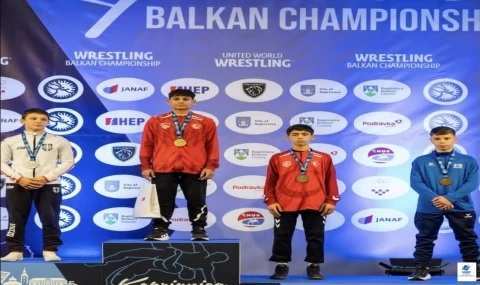 Elazığlı Güreşçiler Balkanlar'da Zirvede: İki Sporcu Şampiyon Oldu