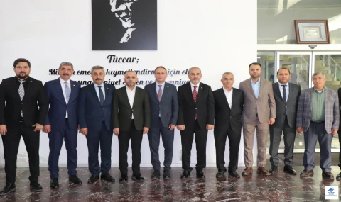 MÜSİAD Elazığ’dan Başkan Alan’a Hayırlı Olsun Ziyareti
