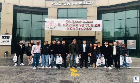Turizm öğrencilerine Elazığ'ın turizm potansiyeli anlatıldı